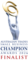 Australian Trades Small Business Champion Awards 2026 Finalist badge
